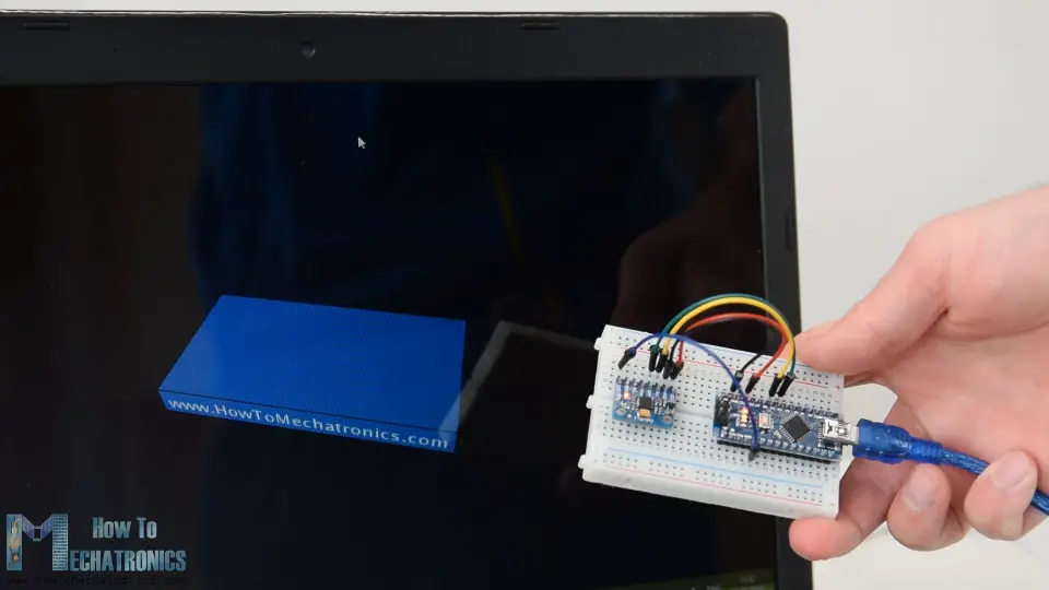 3D object orientation with MPU6050 DMP feature
