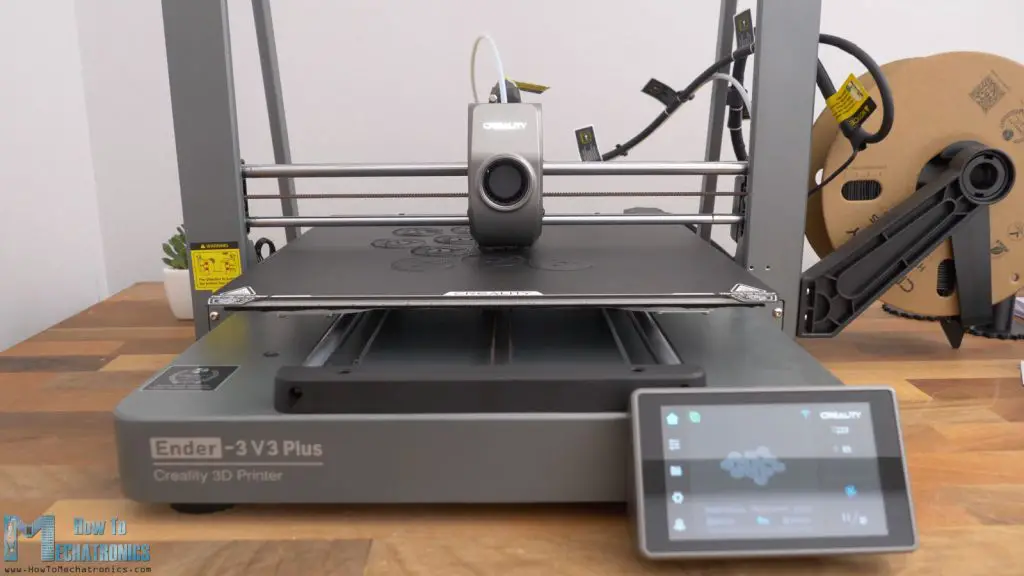 3D printing the tank parts with the Creality ender-3 v3 plus