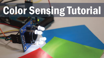 Arduino Color Sensing Tutorial TCS230 Color Sensor