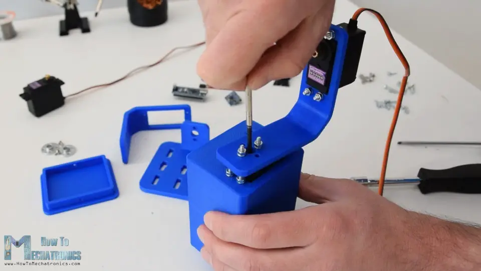 Assembling the Arduino gimbal