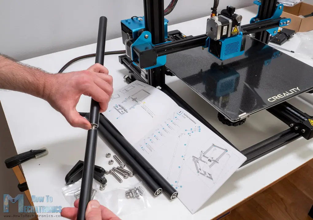 Assembling the Creality CR-10 V3 3D Printer