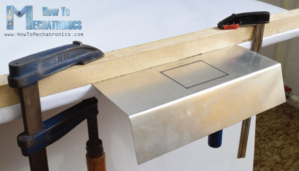 Bending Sheet Metal without Press Machine