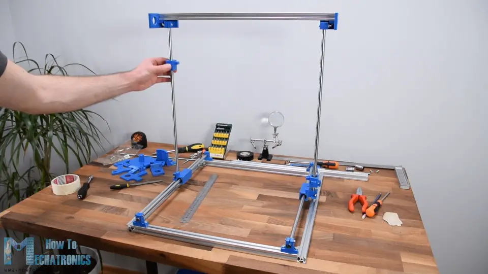 CNC machine sliding system - 10mm rails