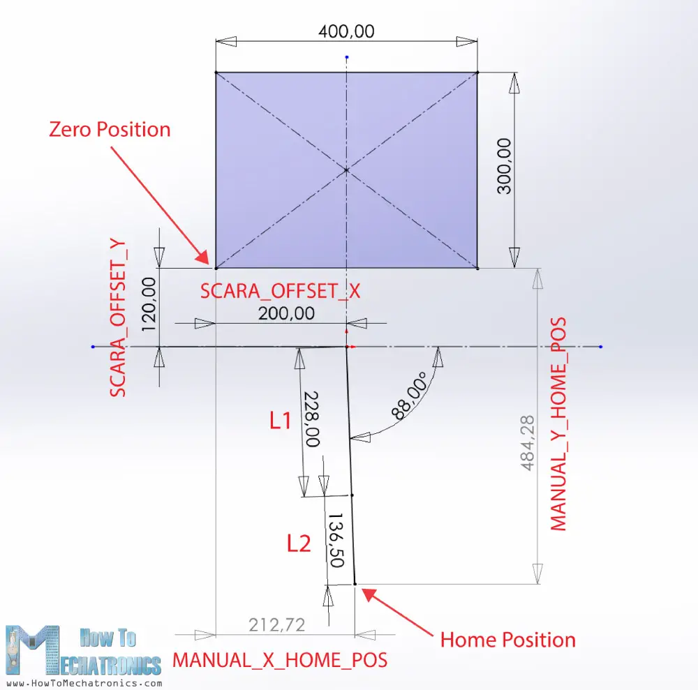 Configuring Marlin Firmware for SCARA Robot Laser Engraver