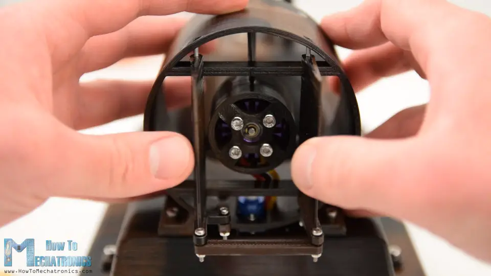 DIY Arduino RC Hovercraft Rudders - Steering system