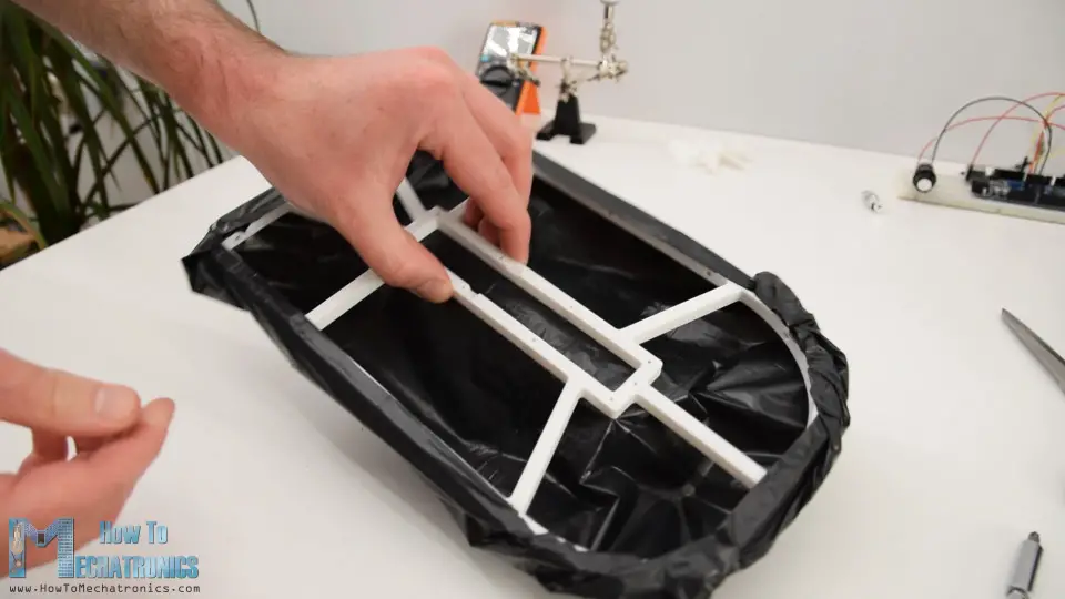 DIY Hovercraft skirt - air cushion