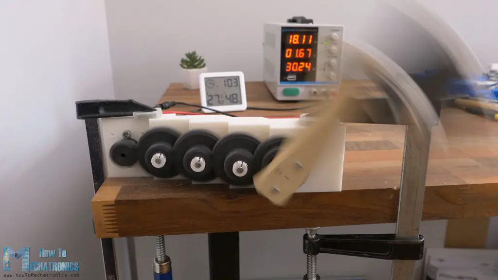 Durability test of 3D Printed gears