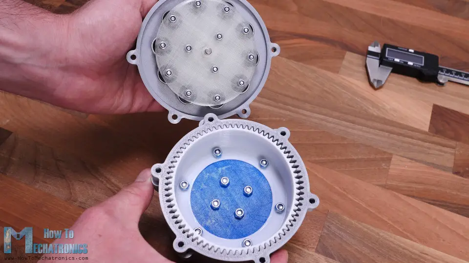 Inserting the Wave Generator into the Flex Spline