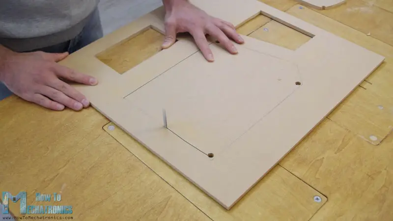 Making openings using a Jigsaw