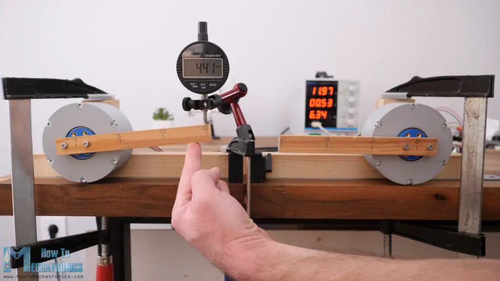 Testing 3D printed harmonic drive backlash