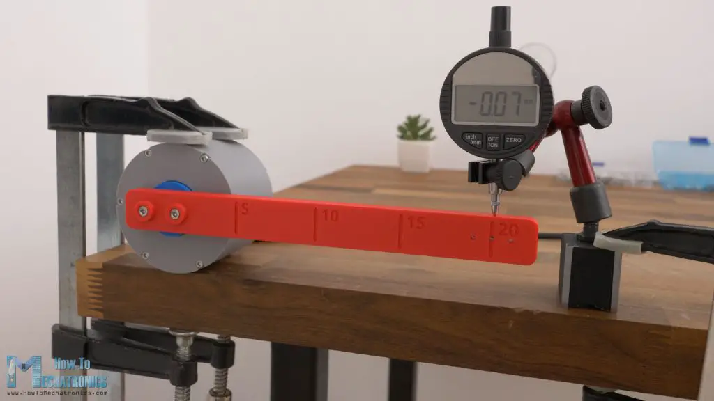 Testing the repeatability and precision of the 3D printed planetary gearbox