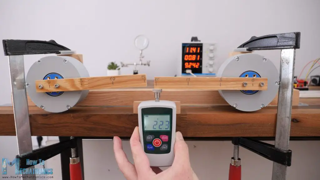 Torque comparison between 3D printed harmonic and cycloidal drive