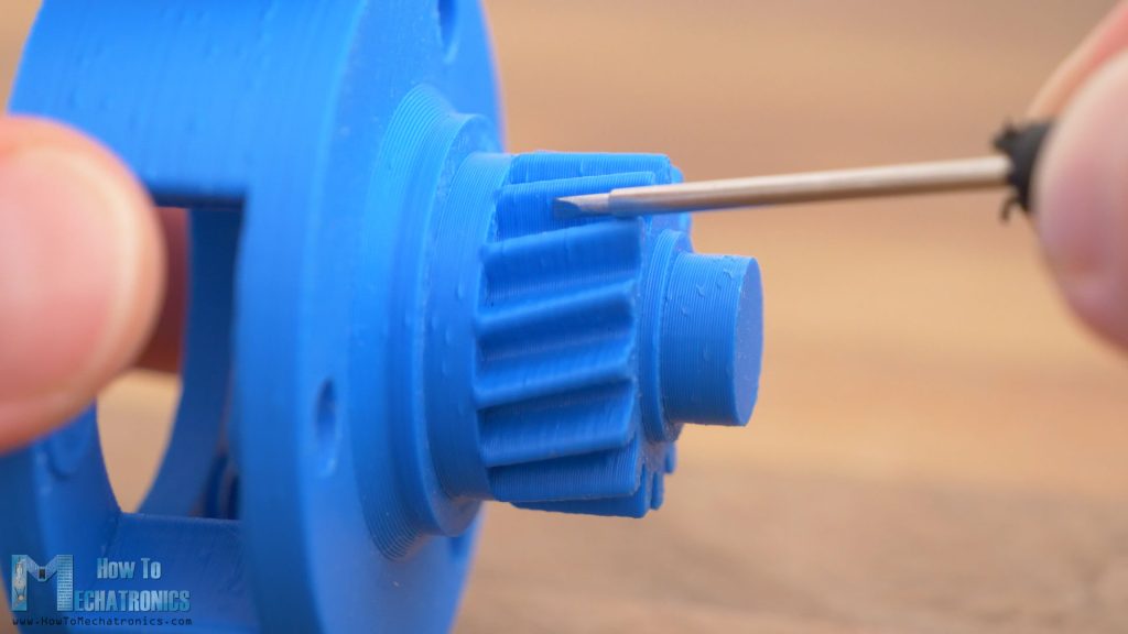 Z seam marks when 3D printing gears