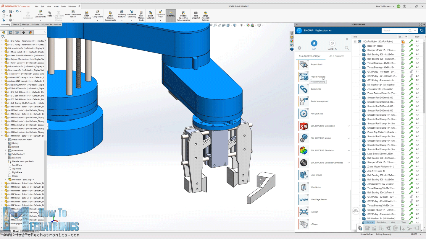 3D Modeling in 3DEXPERIENCE Solidworks