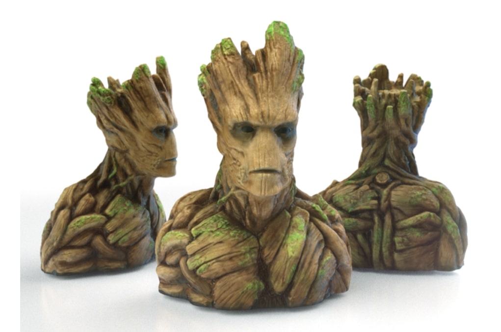 3d printed Groot Model