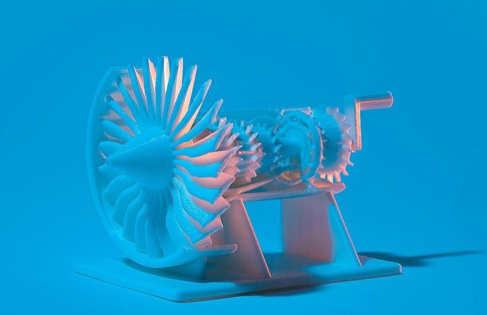 jet engine 3D