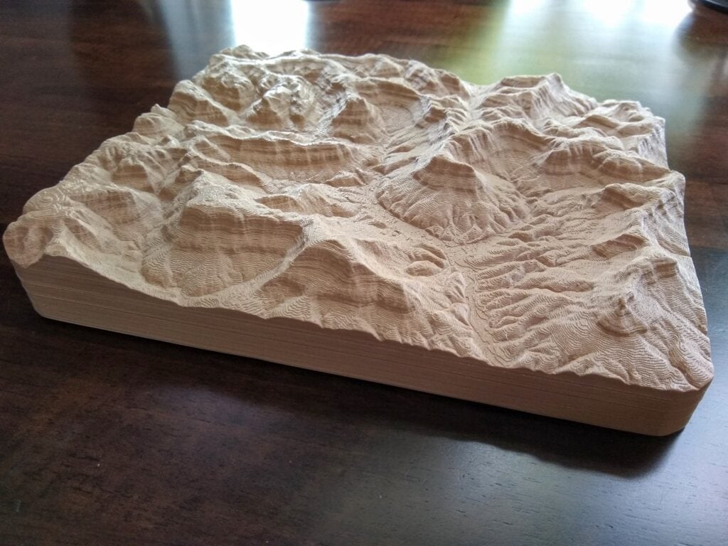 Terrain 3D printing for Miniatures